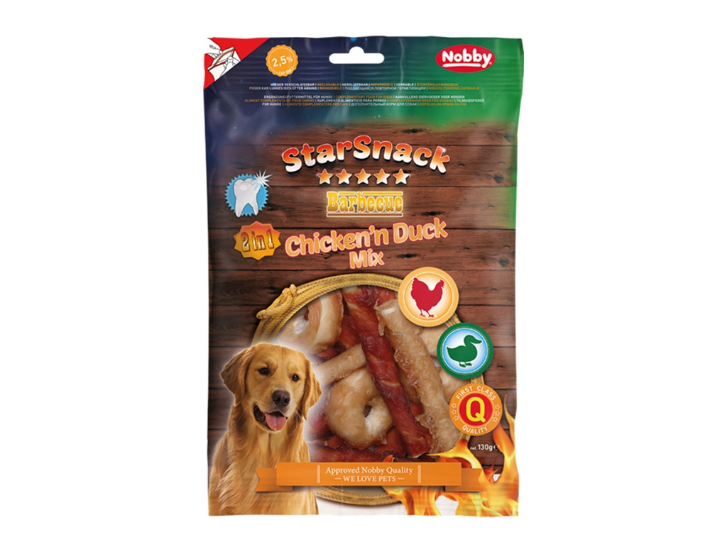 StarSnack Barbecue Chicken'n Duck MIX  130 g 