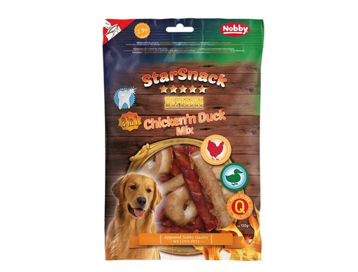 [NB50753] StarSnack Barbecue Chicken'n Duck MIX  130 g 