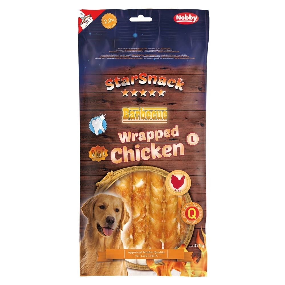 StarSnack Barbecue Verpakte Kip L,  375 g 