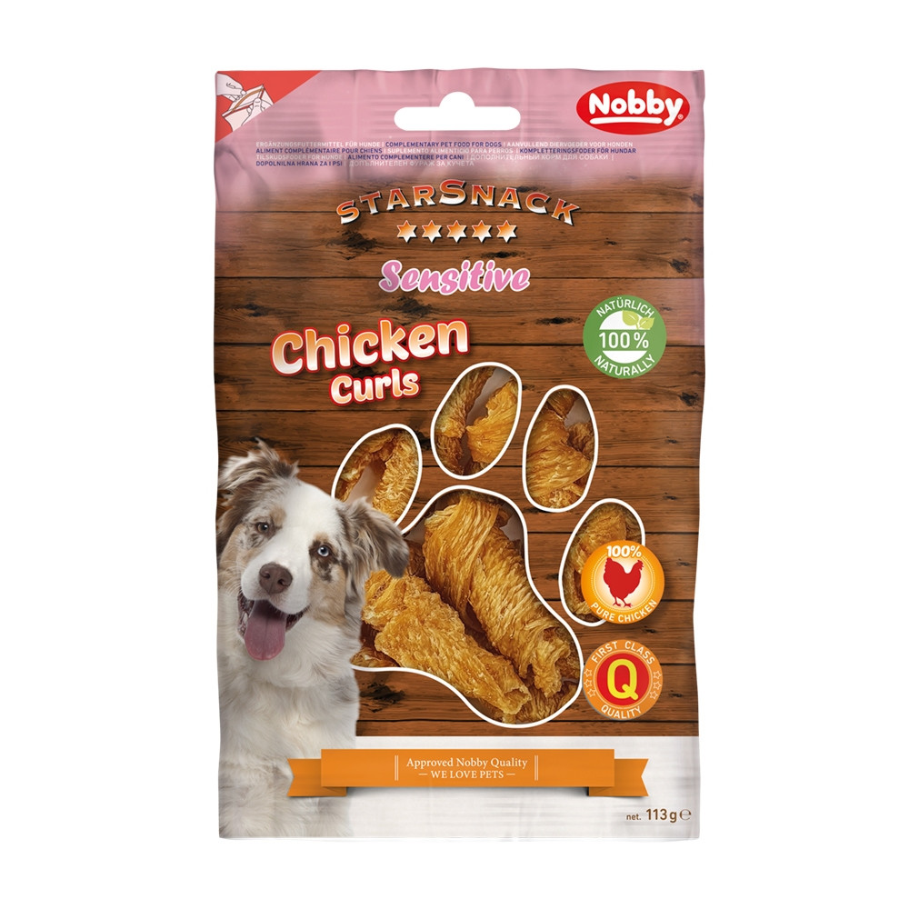 StarSnack GEVOELIGE Kippenkrullen  113 g 