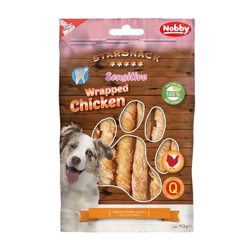 [NB50855] StarSnack Barbecue SENSITIVE Verpakte Kip  113 g 