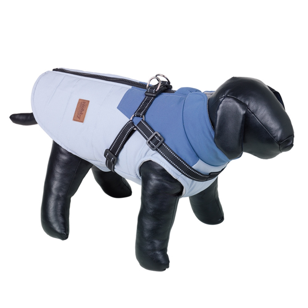 Hondenjas "JONA 2 in 1" 44 cm lichtblauw