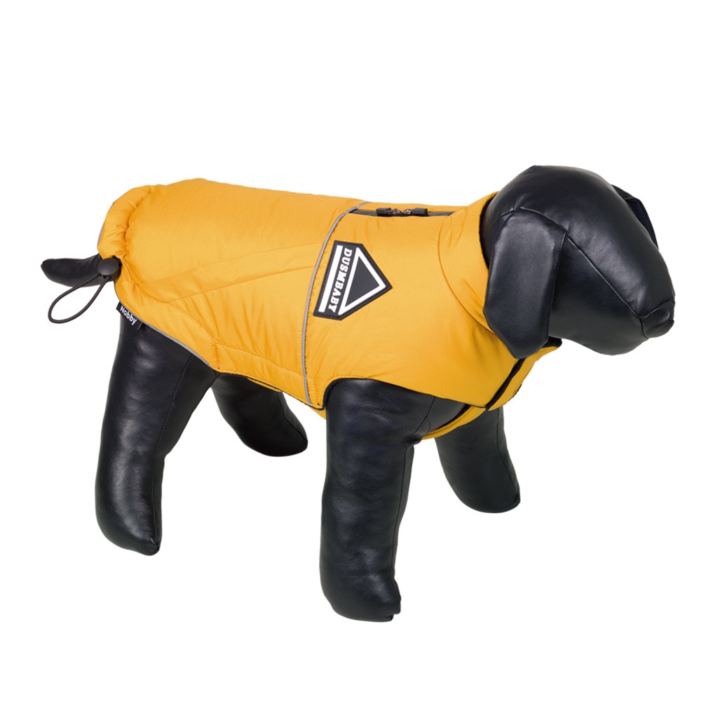 Hondenjas "MAKIS" 23 cm mosterd