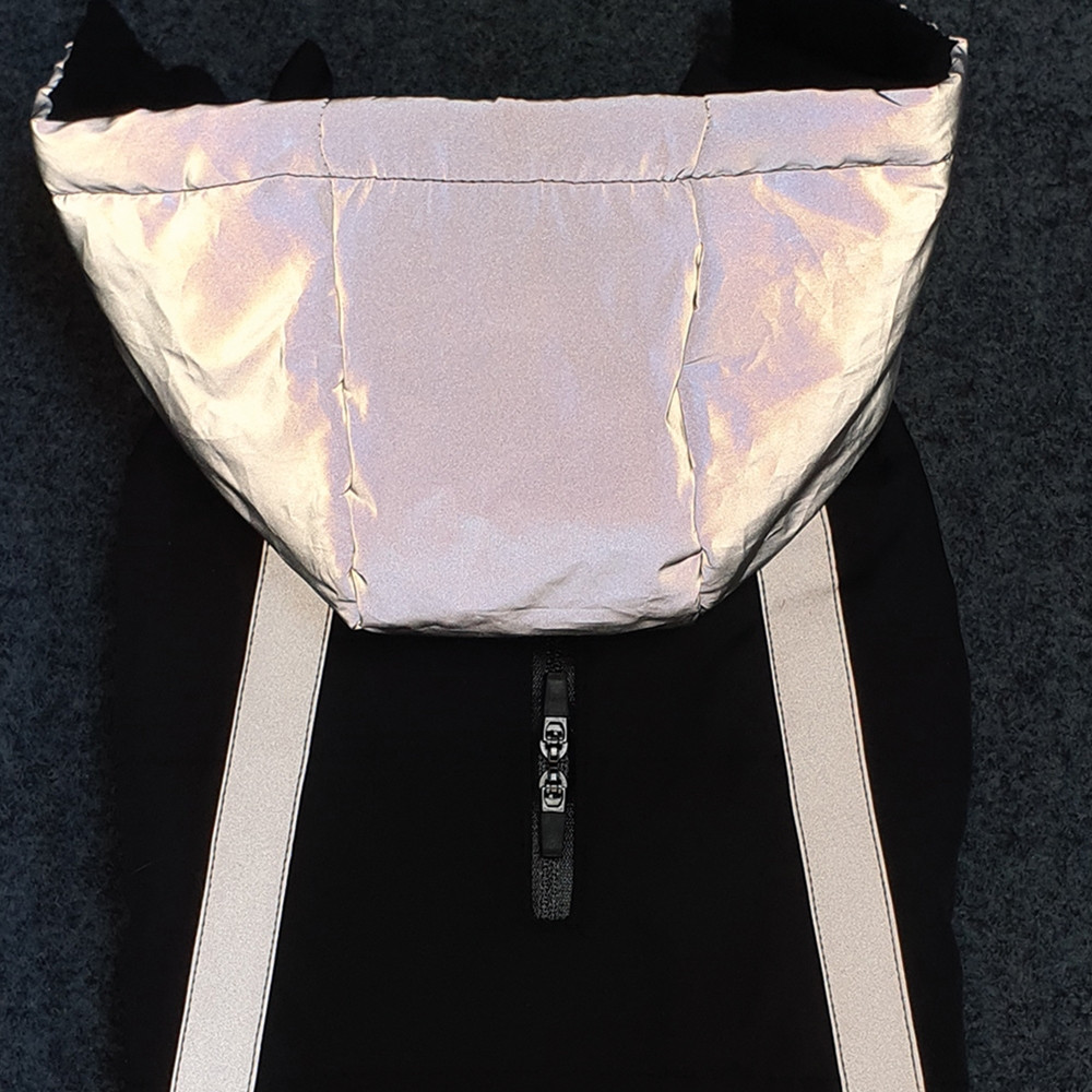 Hondenjas "REFLECT" 23 cm zwart