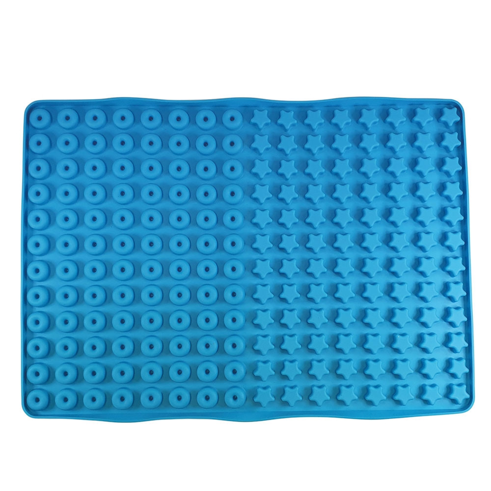 Siliconen bakmat "DONUT & STAR"