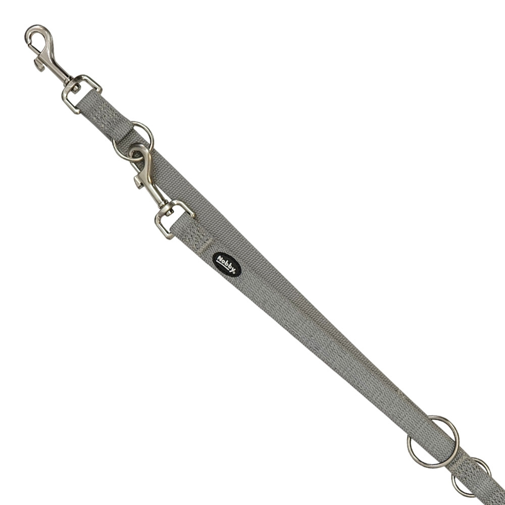 Trainingslijn "FULL REFLECT" S-M: l: 200 cm; b: 15 mm grijs