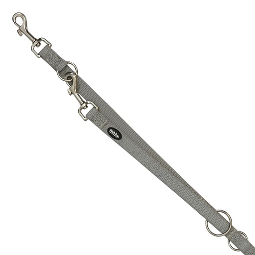 [NB5205742] Trainingslijn "FULL REFLECT" S-M: l: 200 cm; b: 15 mm grijs