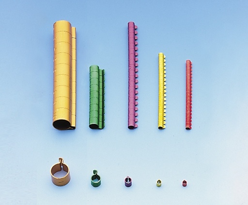 [NB57002] Klemringen van aluminium voor exoten strip van 20 stuks; 2,5 mm 