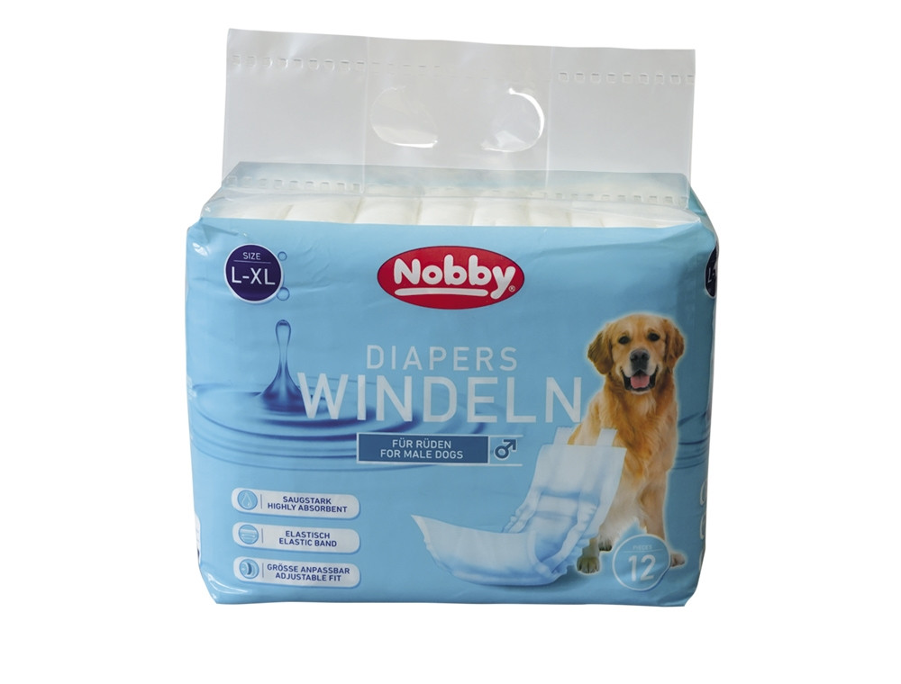 Luiers voor reuen 12 st.; L-XL ; 60 - 80 cm 