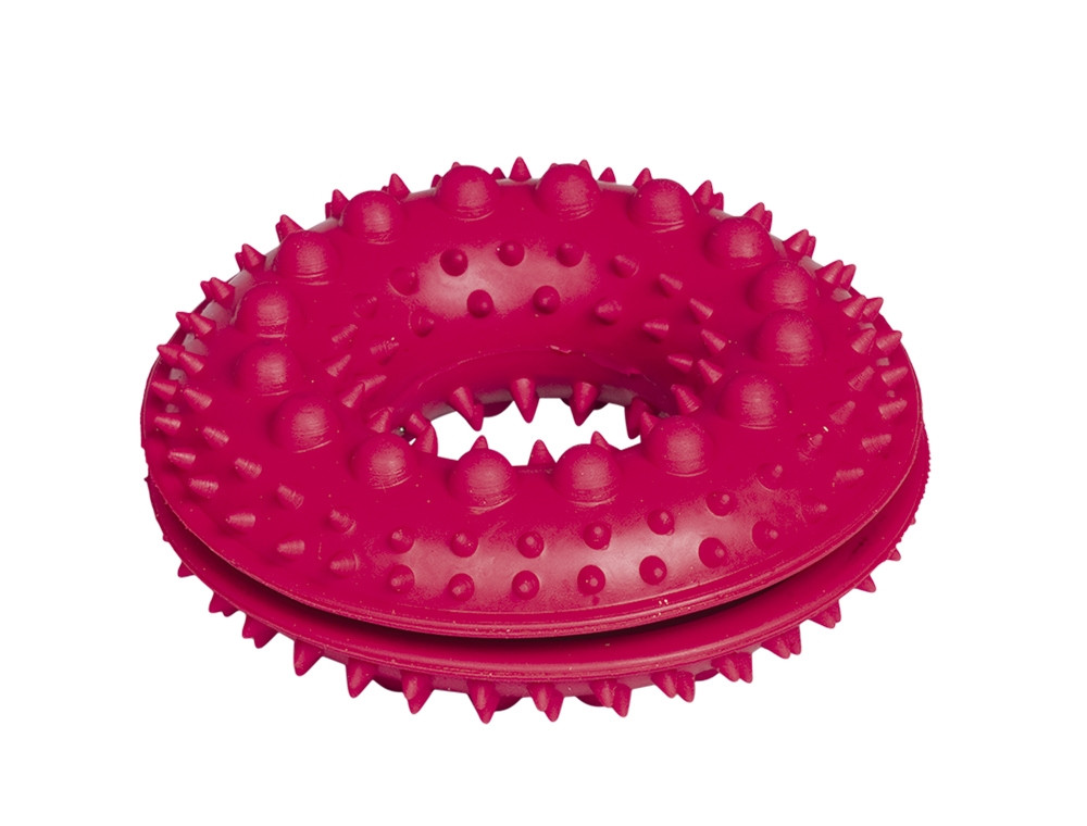 Rubberen snackring met spikes