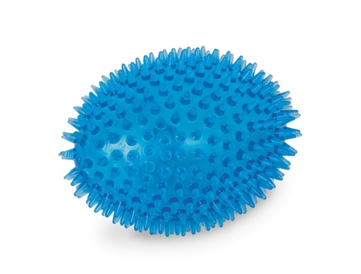 [NB60058] TPR stekelige voetbal 11 cm blauw