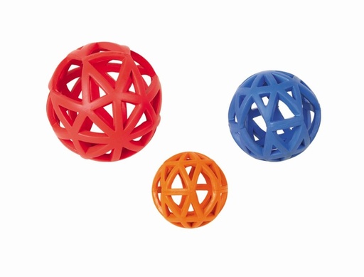 [NB60076] Rubberen hekbal 7 cm Mix kleuren
