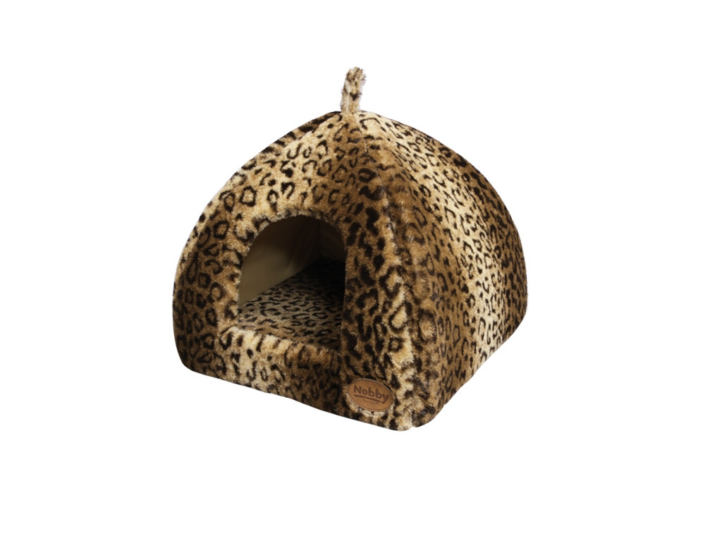 Grot "ALANIS" l x b x h: 40 x 40 x 35 cm leopard bruin