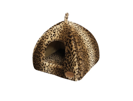 [NB60122] Grot "ALANIS" l x b x h: 40 x 40 x 35 cm leopard bruin