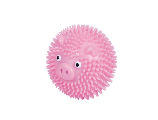 [NB60311] TPR puistjesbal "Varken" 6,5 cm roze