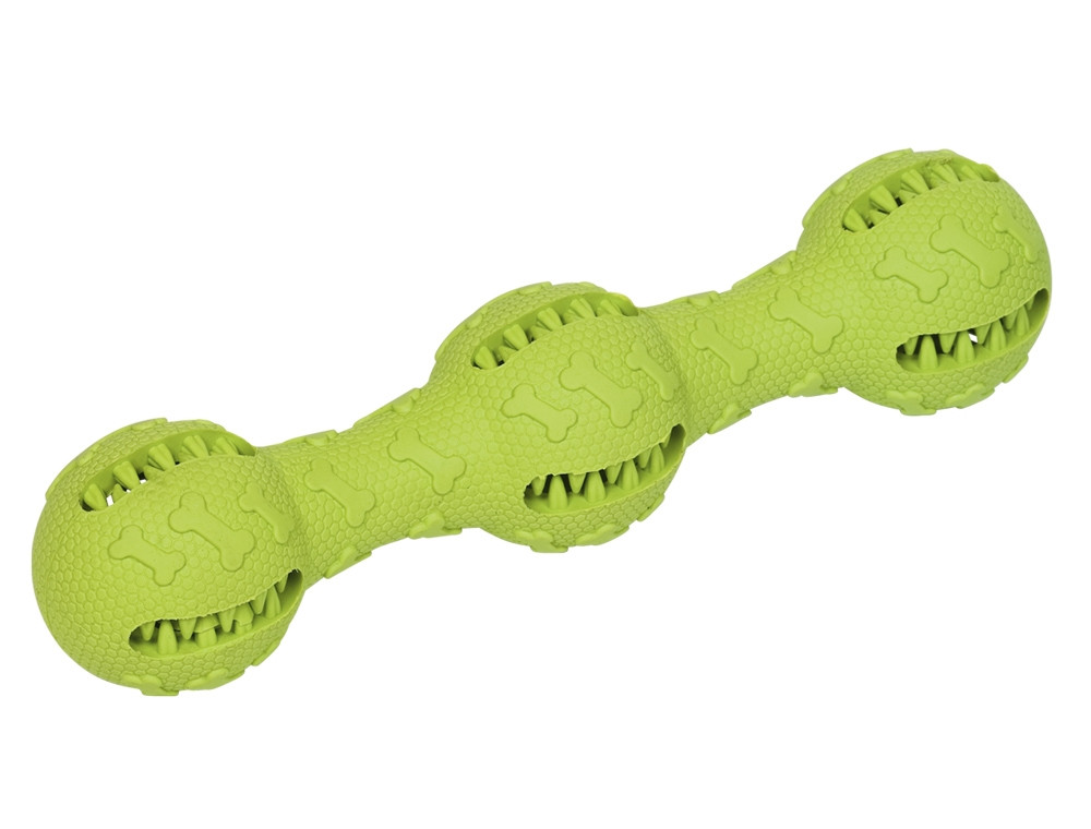 Rubberen stok 21 cm groen