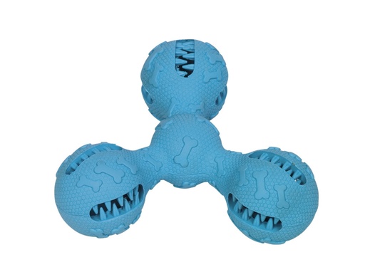 [NB60398] Rubberen ster 15 cm blauw