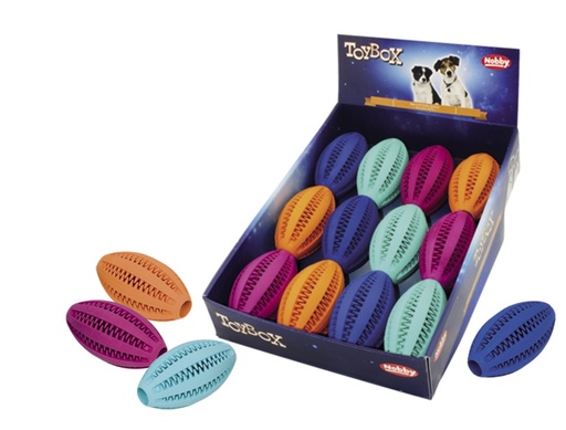 [NB60465] Rubberen tandheelkundige rugbybal
