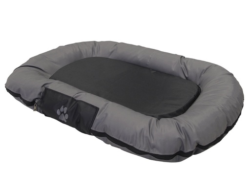 [NB60848] Kussen Klassiek "RENO" l x b x h:103 x 76 x 11 cm zwart