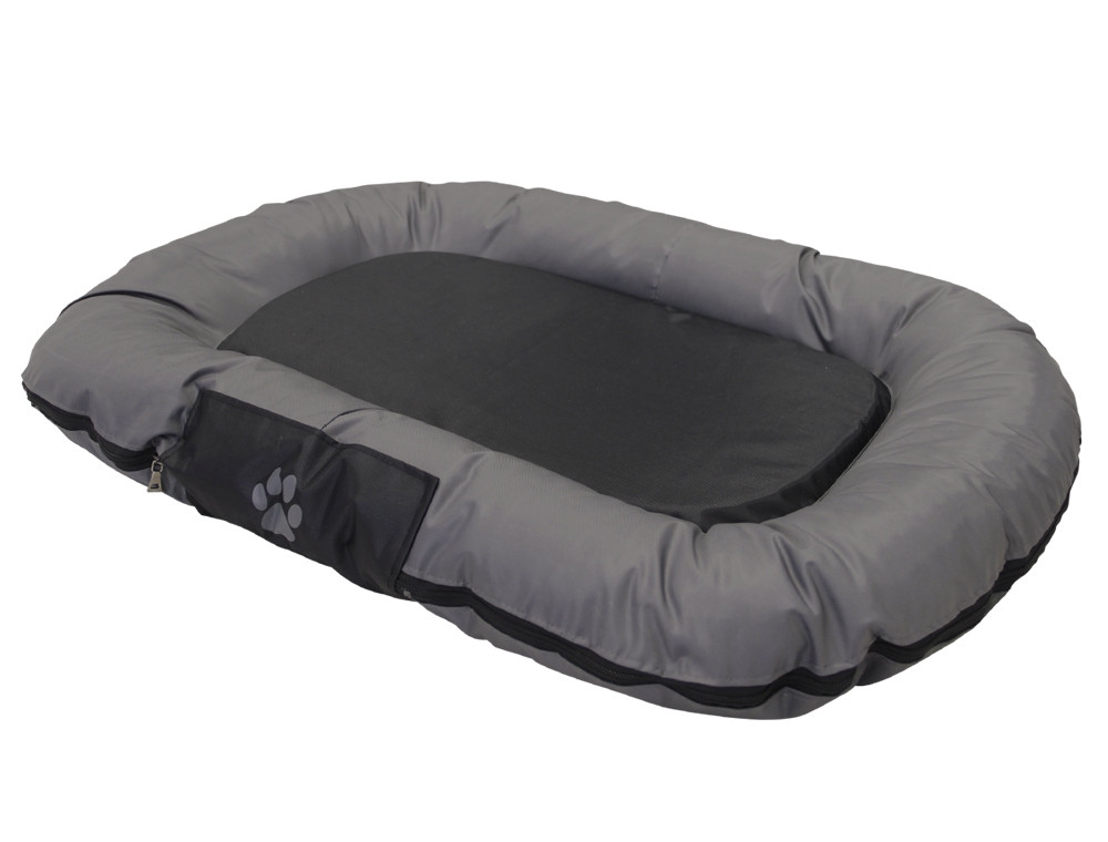 Kussen Klassiek "RENO" l x b x h: 113 x 83 x 12 cm zwart