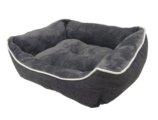 [NB60857] Comfortbed vierkant Classic "ARNO" l x b x h: 73 x 59 x 18 cm grijs