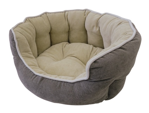 [NB60863] Comfortbed Klassiek "TARO" l x b x h: 68 x 59 x 24 cm taupe