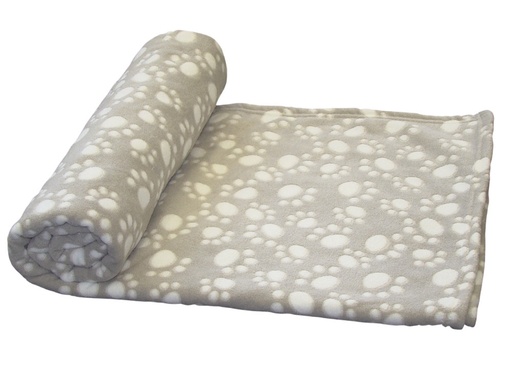 [NB60888] Fleeceplaid "EMMI" Klassiek l x b: 100 x 150 cm beige