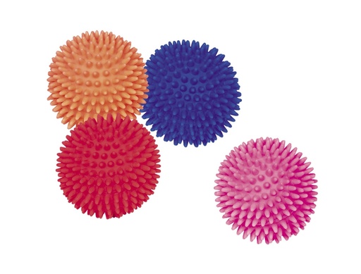 [NB61203] Vinyl egelbal "CLASSIC"  7 cm Mix kleuren