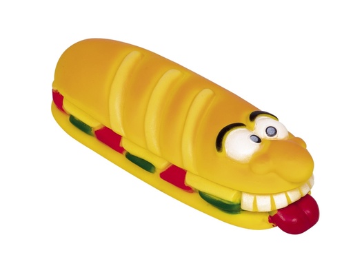 [NB61212] Vinyl sandwich "CLASSIC" met pieper 19 cm Mix kleuren