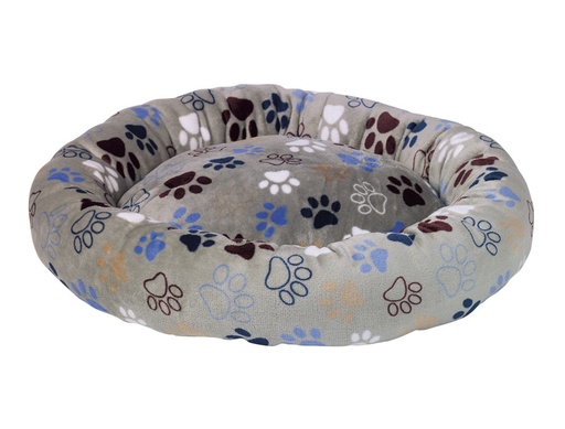 [NB61311] Donut Klassieker "LISSI" l x h:  70 x 15 cm licht grijs
