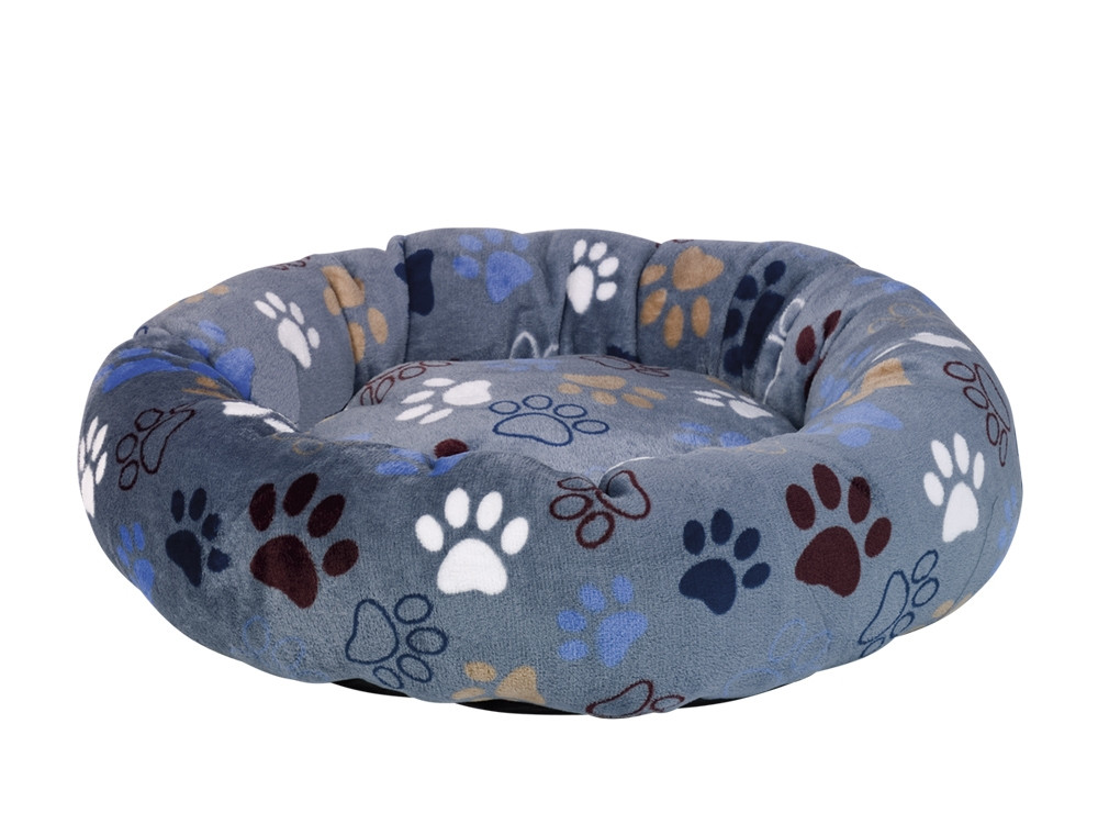 Donut Klassieker "LISSI" l x h:  70 x 15 cm donker grijs