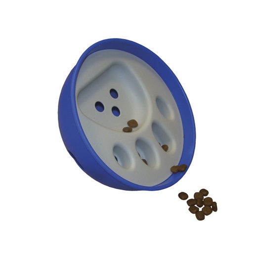 [NB61350] Voerbak "KICK'N FEED" 21 x 10 cm blauw