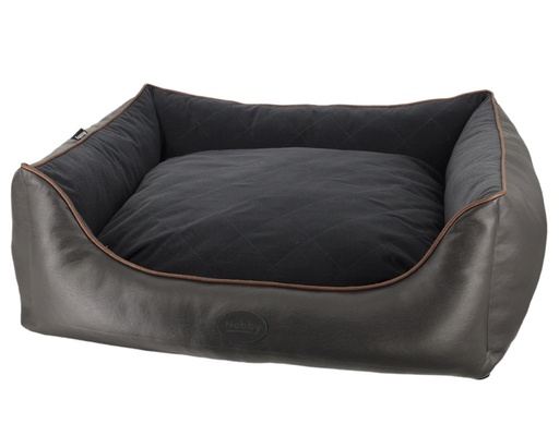 [NB61405] Comfortbed vierkant "TEXAS" L x b x H: 80 x 70 x23 cm donker bruin