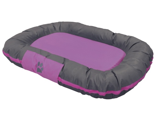 [NB61492] Kussen Klassiek "RENO" l x b x h: 92 x 68 x 11 cm paars