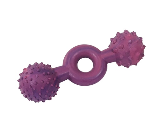 [NB61534] Rubberen ringhalter 15 cm paars/roze