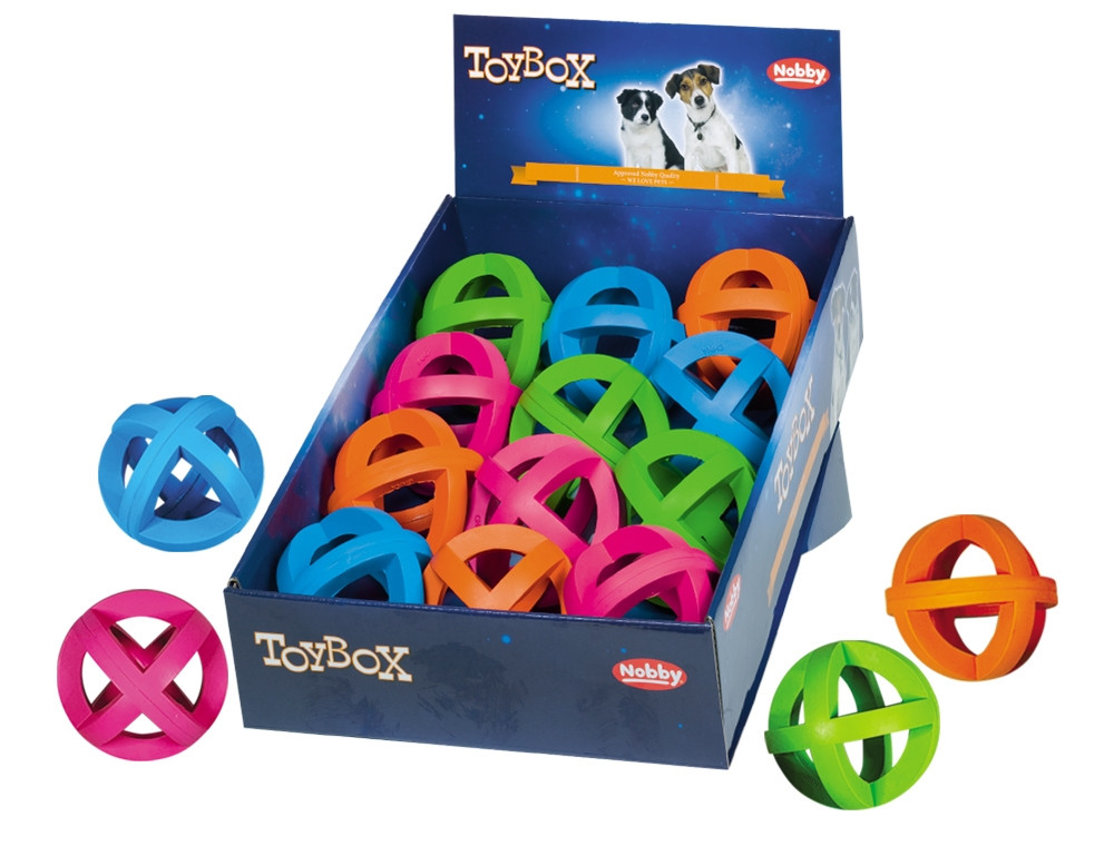 Rubberen hekballen
