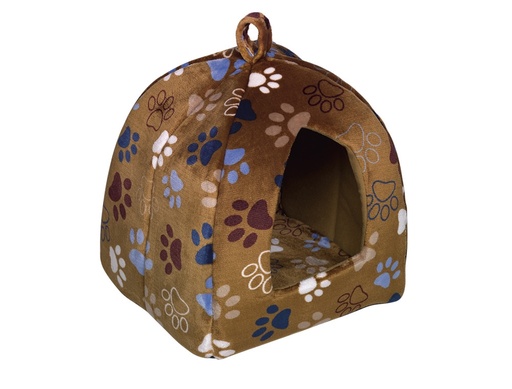 [NB61656] Grotklassieker "LISSI" l x b x h: 33 x 33 x 38 cm bruin