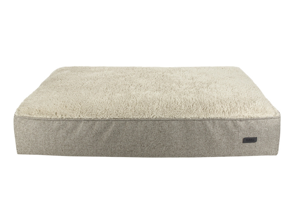 Orthopedische comfortmat vierkant "CALBU" l x b x h: 100 x 65 x 16 cm beige
