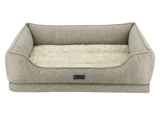 [NB61684] Orthopedisch Comfortbed vierkant "CALBU" l x b x h: 71 x 56 x 16+5 cm beige