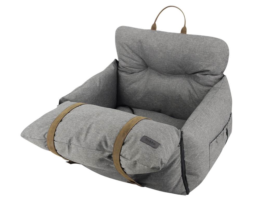 Comfort reisbed "BENA" l x b x h: 60 x 50 x 43 cm licht grijs