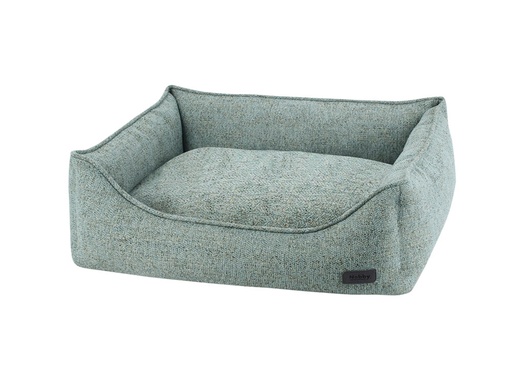 [NB61716] Comfortbed vierkant "NEVIS" l x b x h: 45 x 40 x 18 cm groen