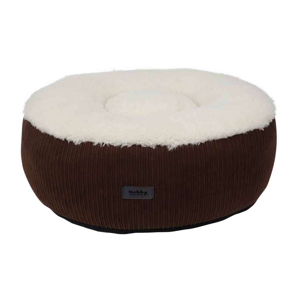 Comfortbeddonut "KAMBA"  50 x 17 cm bruin