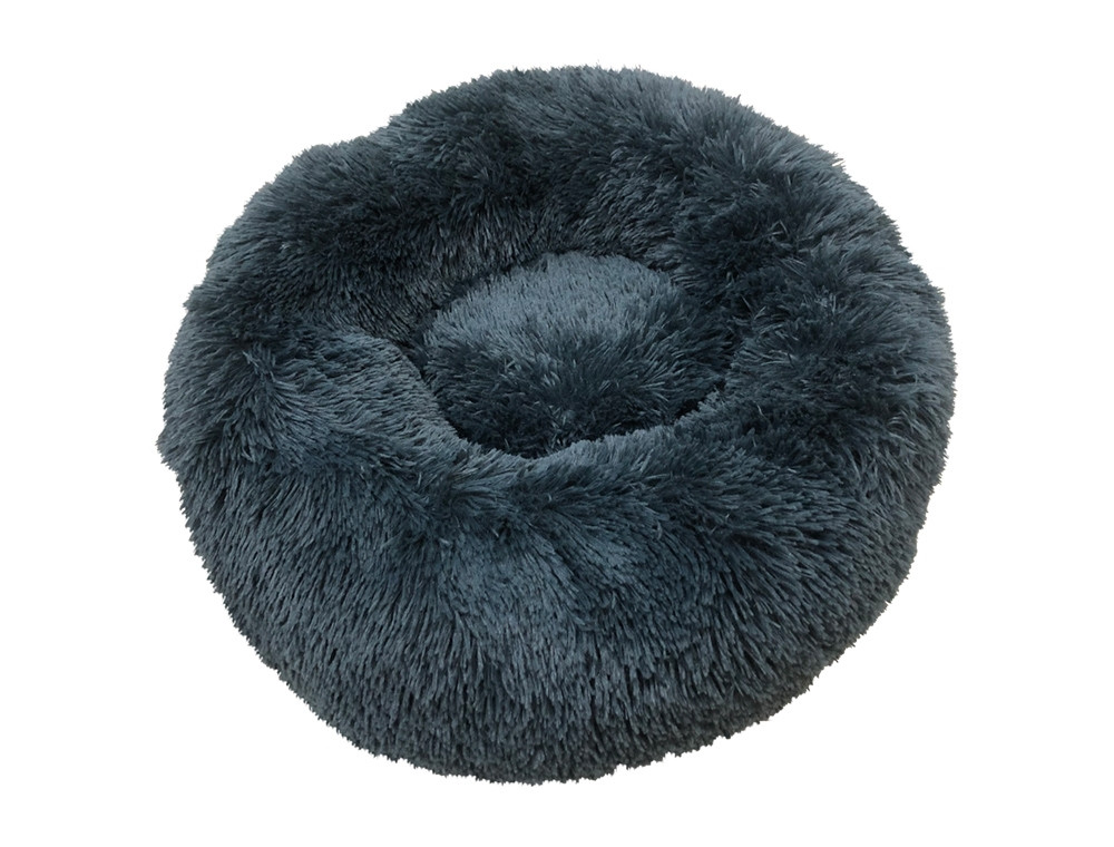 Gezellige beddonut Classic "ESLA" d x h:  70 x 26 cm donker blauw