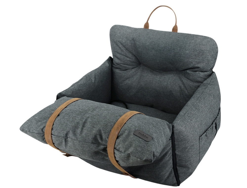 Reisbed "BENA" l x b x h: 60 x 50 x 43 cm grijs