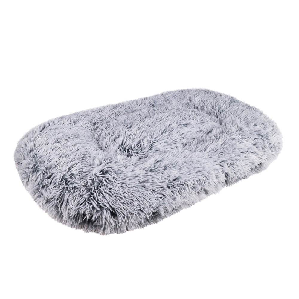Comfortmat ovaal "KABARIK" l x b x h: 116 x 92 x 14 cm grijs