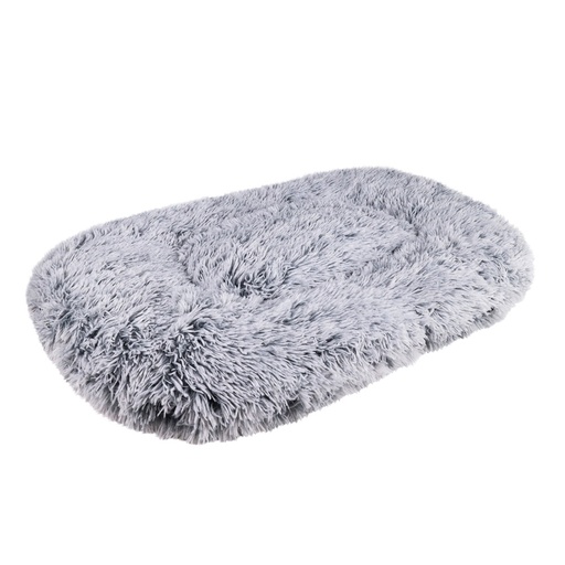 [NB61937] Comfortmat ovaal "KABARIK" l x b x h: 116 x 92 x 14 cm grijs