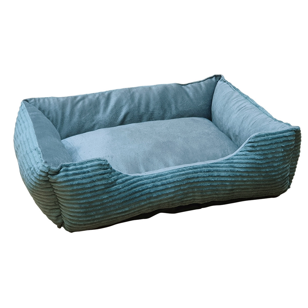 Comfortbed vierkant Classic "HINA" l x b x h: 80 x 70 x 22 cm donker grijs