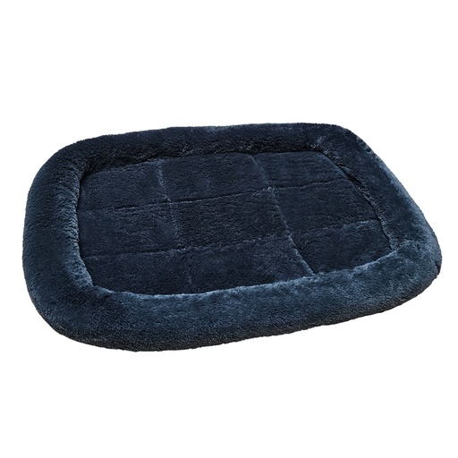 [NB61963] Onderlegger met rand ovaal Klassiek "BIAN" l x b x h: 98 x 78 x 8 cm donker grijs