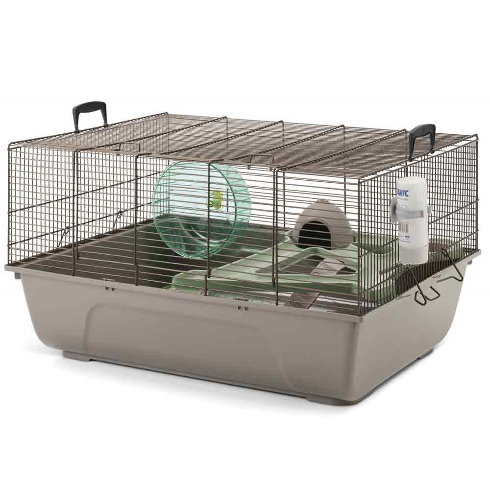 Hamsterkooi "Duncan" 67 x 49 x 36,5 cm bruin-warm grijs