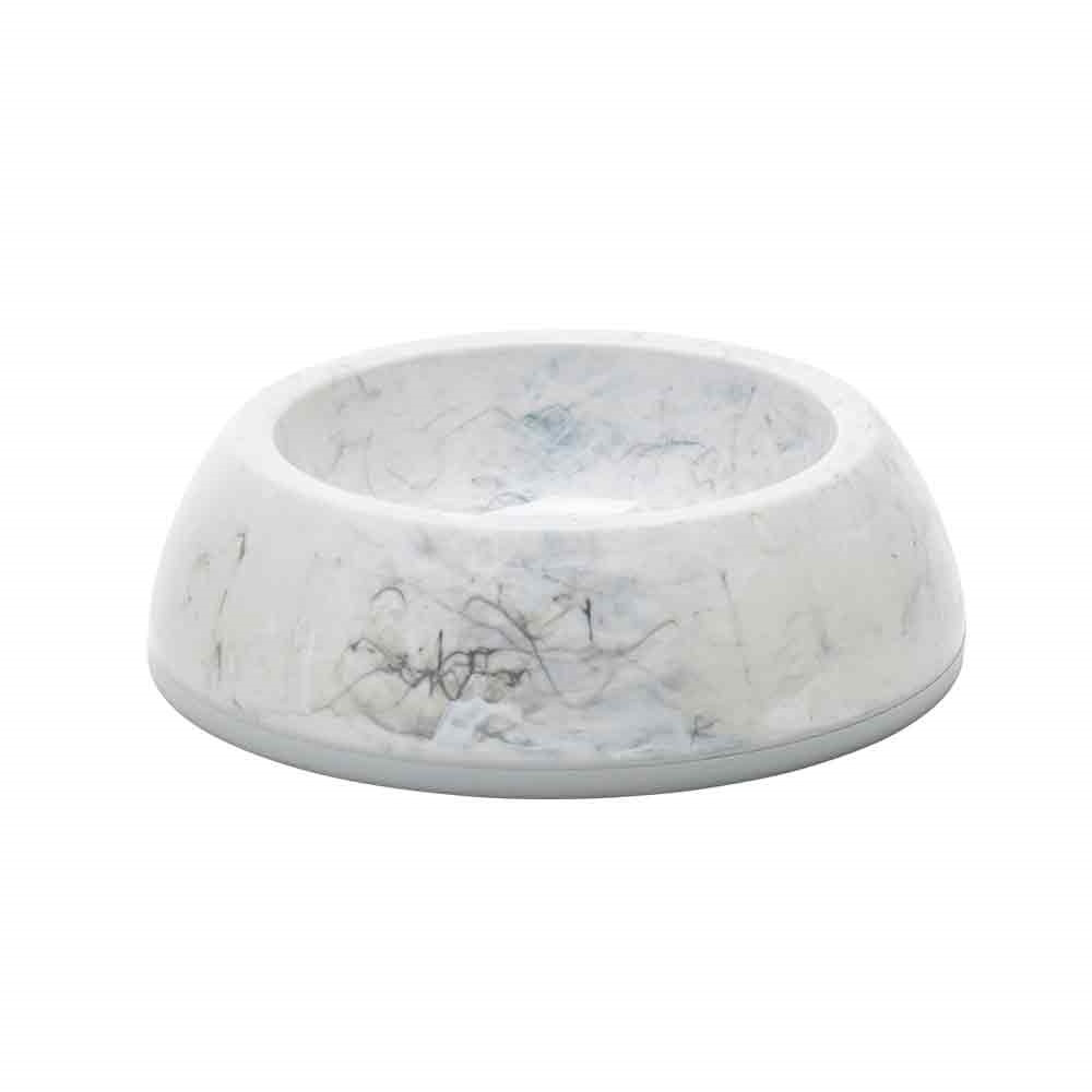 Kunststof schaal "Delice 2" 0,6 l marmer